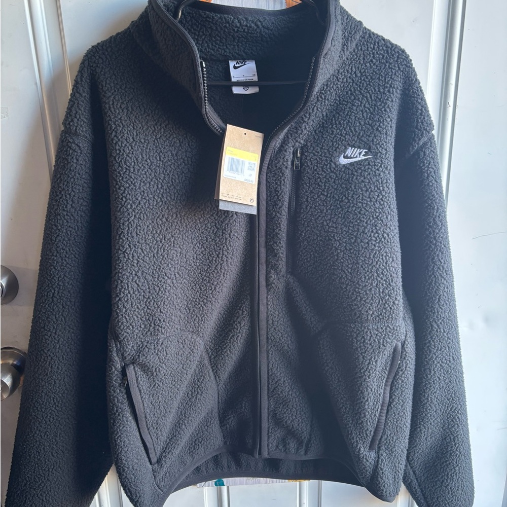 Nike Charcoal Fleece Jacket